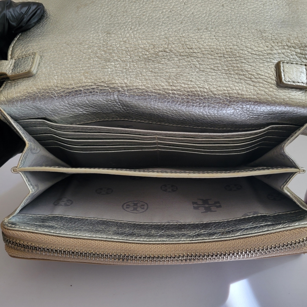 Tory Burch Gray Crossbody Bag - Picture 5 of 7